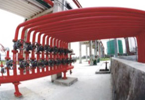 陕西储备物资管理局159处改扩建工程消防阀门组设施